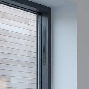 Sort friskluftventil